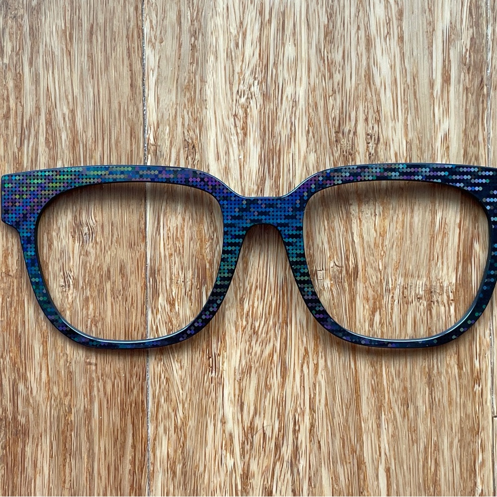 Pair Eyewear premium top frame holographic dots for Murphy magnetic topper